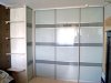 Шкаф-купе встроенный угловой 4-х дверный со стеклом с плёнкой Oracal  фото 1 &mdash; Компания "Фишт Мебель"