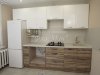 Кухня прямая с нишей под микроволновку  фото 1 &mdash; Компания "Фишт Мебель"