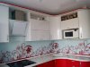 Кухня угловая с белой каменной столешницей   фото 4 &mdash; Компания "Фишт Мебель"