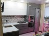 Стильная угловая кухня c интегрированной ручкой в эмали  фото 3 &mdash; Компания "Фишт Мебель"