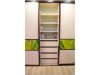 Шкаф-купе встроенный 3-х дверный с фотопечатью и выкатными ящиками  фото 2 &mdash; Компания "Фишт Мебель"